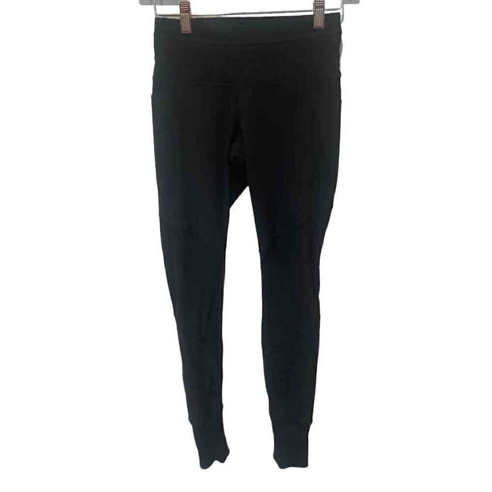 Athleta Leggings Cropped Women's Size XSmall Petite  XSP Black Legging Pockets